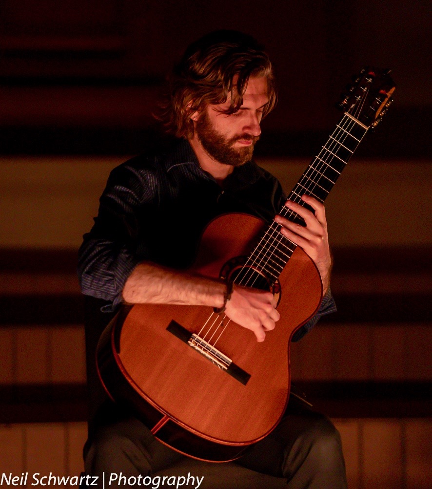 Nathan Nordstrom with Cooper guitar Neil Schwartz photography